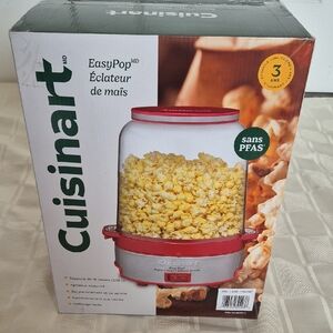 Cuisinart Red and Silver EasyPop Popcorn Maker